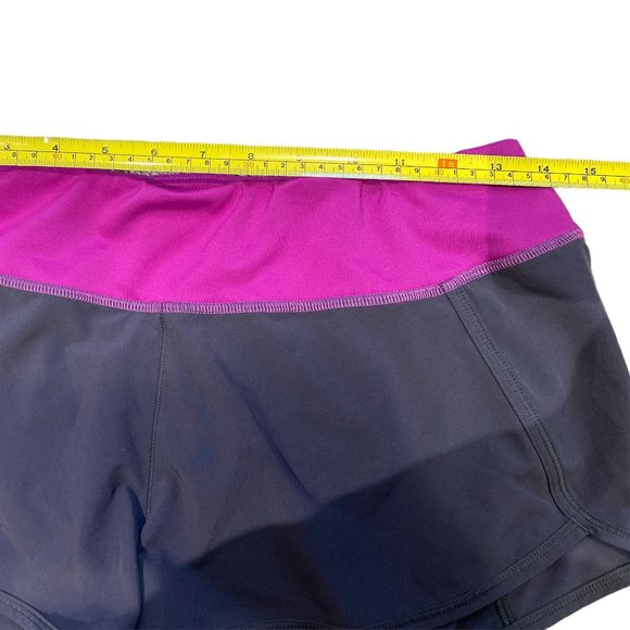UNDER ARMOUR Shorts **Size Small Grey and Fuschia Pink - Picture 6 of 13